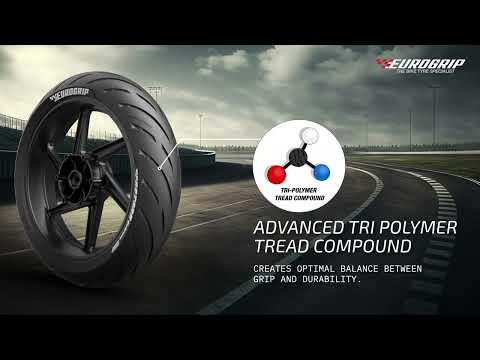 TVS Eurogrip 110/70R17 ACR 3355F Tubeless Bike Tyre