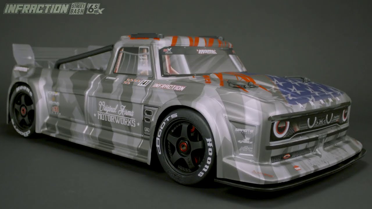 Arrma Infraction 6S BLX 1:7 RTR modrá