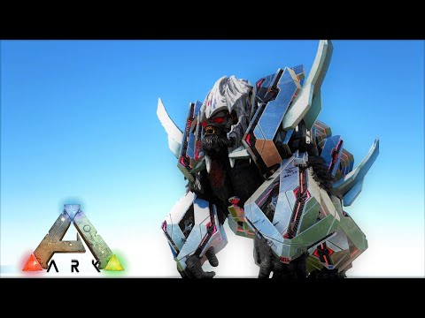 INCREDIBLE ALIEN TEK ARMOR KING KONG GENERAL & FIRE TITAN !!! ARK: SURVIVAL EVOLVED ARK MODDED E41