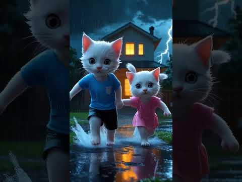 Evil Cat Babysitter | Kitten Kids Escape | Cat Animation Short  #cat#kitten#cutecat#catlover