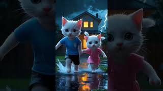 Evil Cat Babysitter | Kitten Kids Escape | Cat Animation Short  #cat#kitten#cutecat#catlover