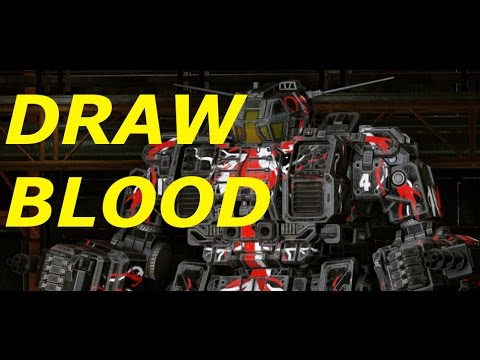 DRAW BLOOD!!!- MWO DAILY DESTRUCTION #3- QUICKDRAW IV FOUR HERO