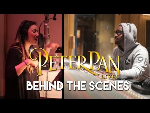 Behind The Scenes: Alex G, DJ Tay James and the cast of NBC's Peter Pan LIVE! #PeterPanLIVE