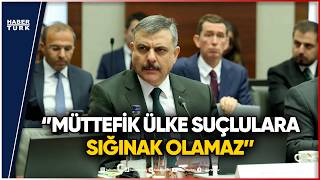 Bakan Çiftçi'den Brüksel'de Kırmızı Bülten Diplomasisi: 5 İsim Masaya Konuldu