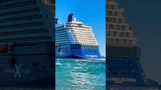 Celebrity Reflection 🛳️ #like #share #comment #subscribe #youtubeshorts #cruise #travel #shorts #yt