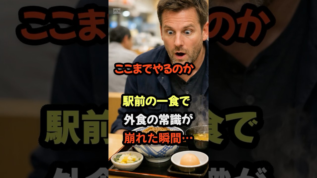 🌸『観光客向けだろ…』日本の普通に言葉を失った理由…