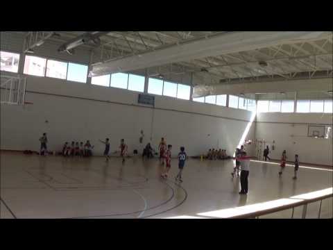 PREINFANTIL MASCULINO 01/04/2017 CD EL VALLE VS CB COSLADA ROJO