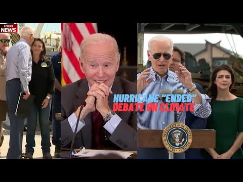 Biden: Hurricane "ended" debate on climate change, smirked reporters out; Harris Venn Diagrams