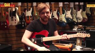 Video thumbnail for Fender - Custom Shop 2011 Custom Deluxe Telecaster (Dakota Red, Maple) Demo at GAK by GAK