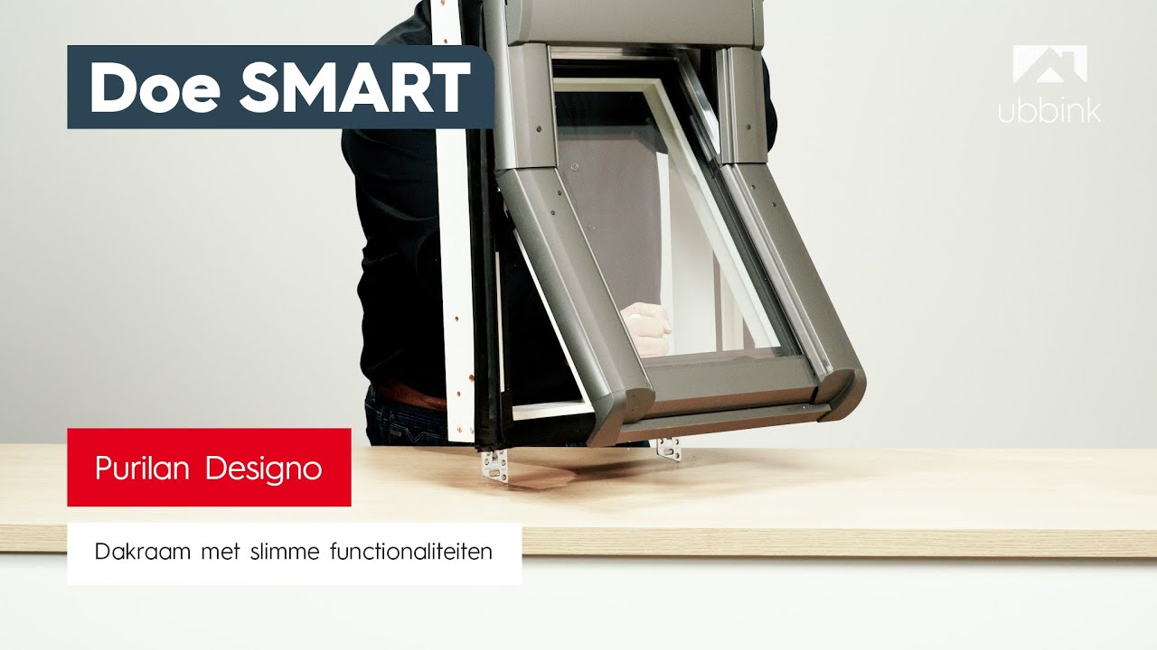 Purilan Designo dakraam - dakraam met slimme functionaliteiten