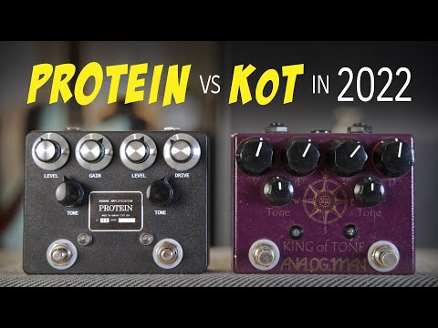 Browne Protein vs King of Tone in 2022 - Dual Overdrive Pedal Shootout