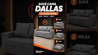 Video de Sofá Cama Dallas 3 Posiciones 2,10 m – Sofá, Relax y Cama