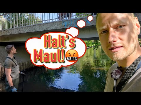 Aggressive Passanten & etliches Diebesgut beim Magnetfischen gefunden!! 😖 (Schatzsuche)