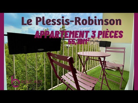 Achat Appartement T3,  Le Plessis-Robinson -  55,10m² avec Balcon