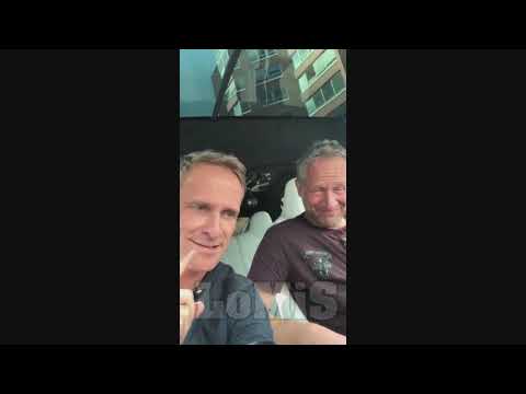 😂 Matthias Malmedie and Niki Schelle having Fun in Tesla Model X!!! 😂