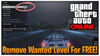 How to Remove Wanted Level For FREE! GTA Online Tips!