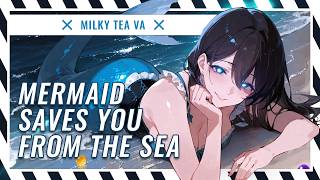 Gentle Mermaid Saves You From the Sea [Audio RP] [F4M]