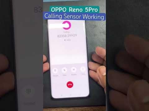 OPPO Reno 5 Pro Calling Sensor Working