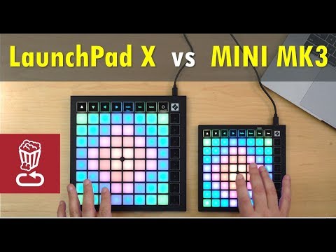 Review: LaunchPad X vs MINI MK3 // Custom layout tutorial // Novation LaunchPad