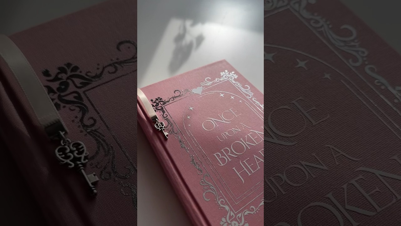 Rebinding Once Upon A Broken Heart 💕 #bookbinding #romantasy #booktube