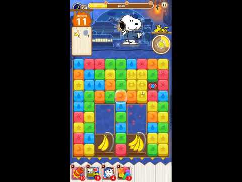 Snoopy Puzzle Journey Night Mode Level 164 - NO BOOSTERS 🐶🧩🧳 | SKILLGAMING ✔️