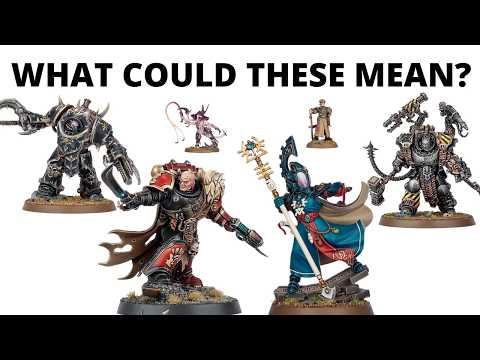 The New Warhammer 40K Miniature Wave - What Do These Models Mean for their Armies?