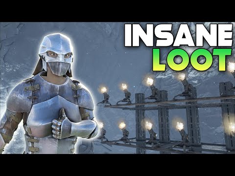 RAIDING AN INSANE CAVE ON FJORDUR FOR HUGE LOOT! - ARK: Survival Evolved