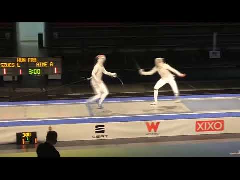 Budapest World Cup JWS 2022 - L4 - Szucs HUN v Amalia Aime FRA