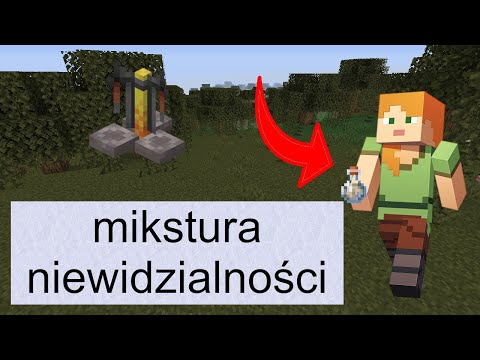 jak zrobić miksturę niewidzialności w Minecraft