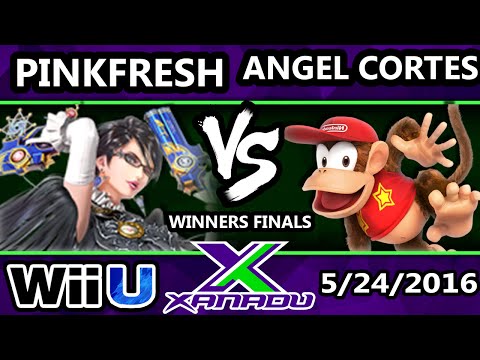 S@X 151 - Angel Cortes (Diddy Kong) Vs. Pink Fresh (Bayonetta) SSB4 WF - Smash Wii U - Smash 4