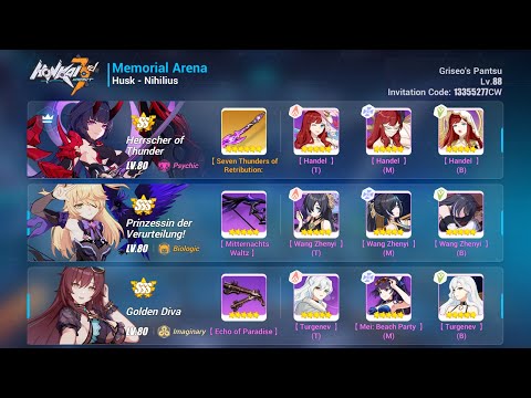 [HI3 SEA] Exalted MA - Husk Nihilus (SSS) 39760 - HT(SS1), GD, PV