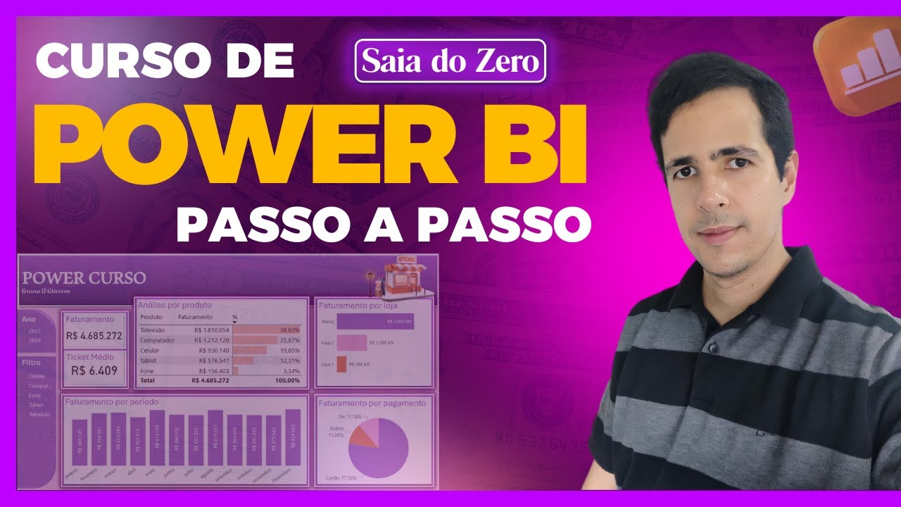 Saia Do ZERO e Aprenda Power BI Em Apenas Uma ÚNICA Aula (2024)