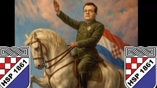 "Nad Hrvatskim Zemunom" - Pravaška HOS Piesma Protiv HV I HVO Komunjara // HSP-1861 Song