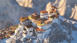 [ Minecraft Cinematic ] Sapphire Studios | Sumadha Monastery Build 2018