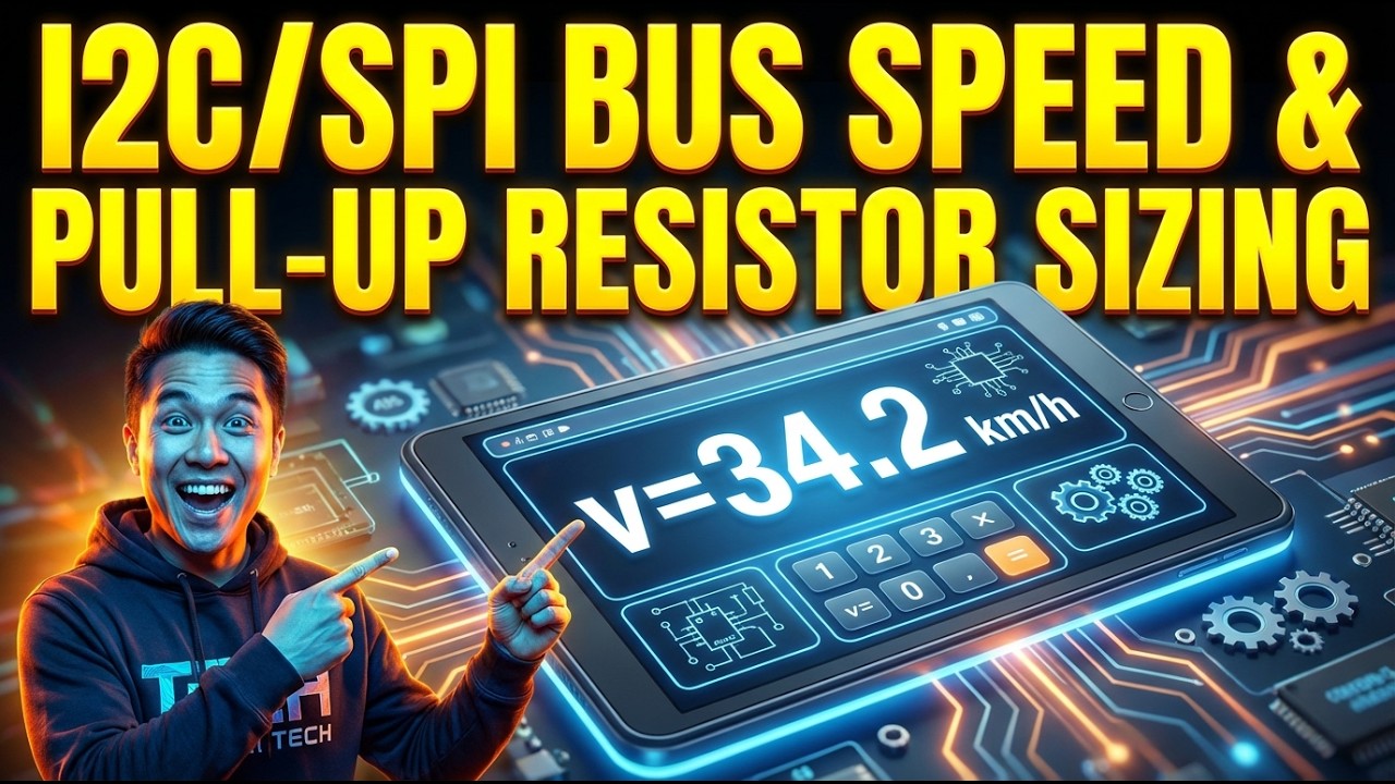 I2C/SPI Bus Speed & Pull-up Resistor Sizing