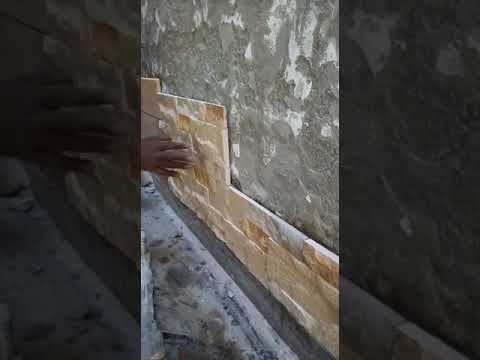 Carving wall stone tiles, 10-15 mm