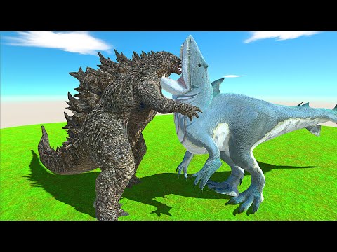 NEW UPDATE UNIT | GODZILLA VS KINGSHARK - Animal Revolt Battle Simulator