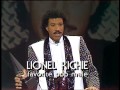 Lionel Richie Wins Pop Male Award-AMA 1985