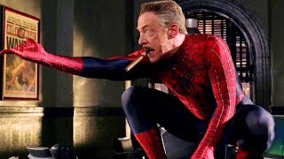 J.J. Jameson Wearing Spider-Man Suit - Deleted Scene - Spider-Man 2.1 (2004) Movie Clip HD