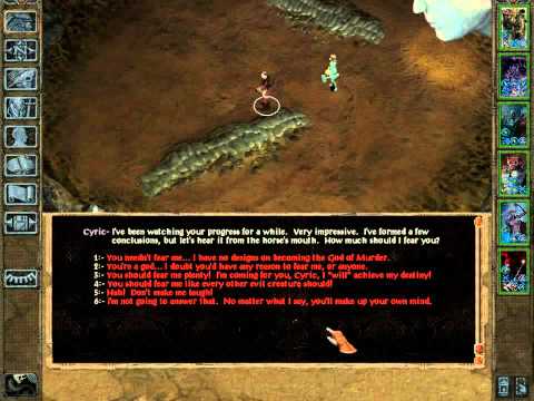 Playing Evil in the BG Series - Cyric