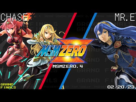 MSM:ZERO.4 - Chase (Pyra/Mythra) Vs. Mr. E (Lucina) - SSBU - GRAND FINALS