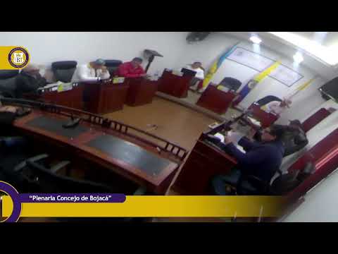 Plenaria del Concejo de Bojacá - Septiembre 16 de 2025