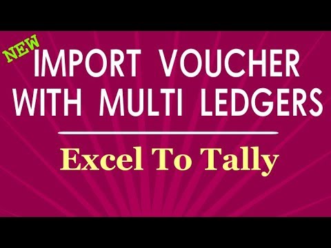 Excel to Tally import | Bank cheque printing | Salary slip Printing