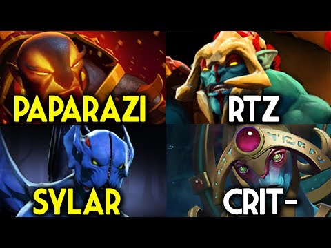 RTZ Crit- VS Paparazi Slyar - 9k US VS 9k China Ranked Gameplay Dota 2