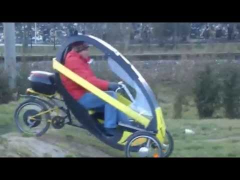 recumbent urban tricycle