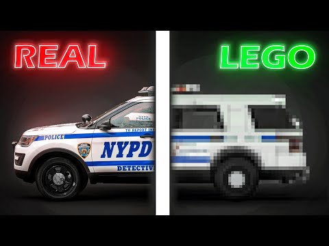 Building the Most FEARED Police Car in LEGO
