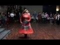 Chechen. Танец грузинской чеченки "Кистинка" Люба Узбаева 