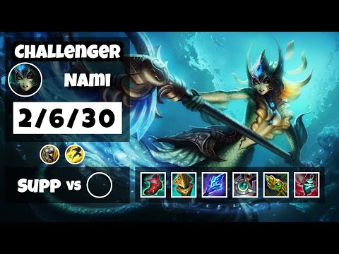 Nami Challenger Gameplay S11 Replay 11.13 Support (2/6/30) - NA