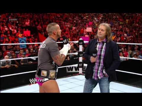 Bret Hart and CM Punk discuss what would of happened if they faced each other: Raw, Sept. 10, 2012