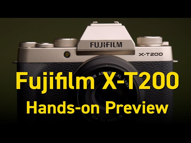 Video Teaser für Fujifilm X-T200 Hands-on Preview